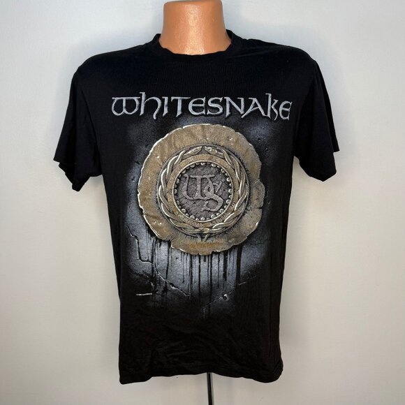 Vintage 1980s Whitesnake Concert Tour T-Shirt Invasion of the Snatch Magnets M/L - Picture 1 of 6